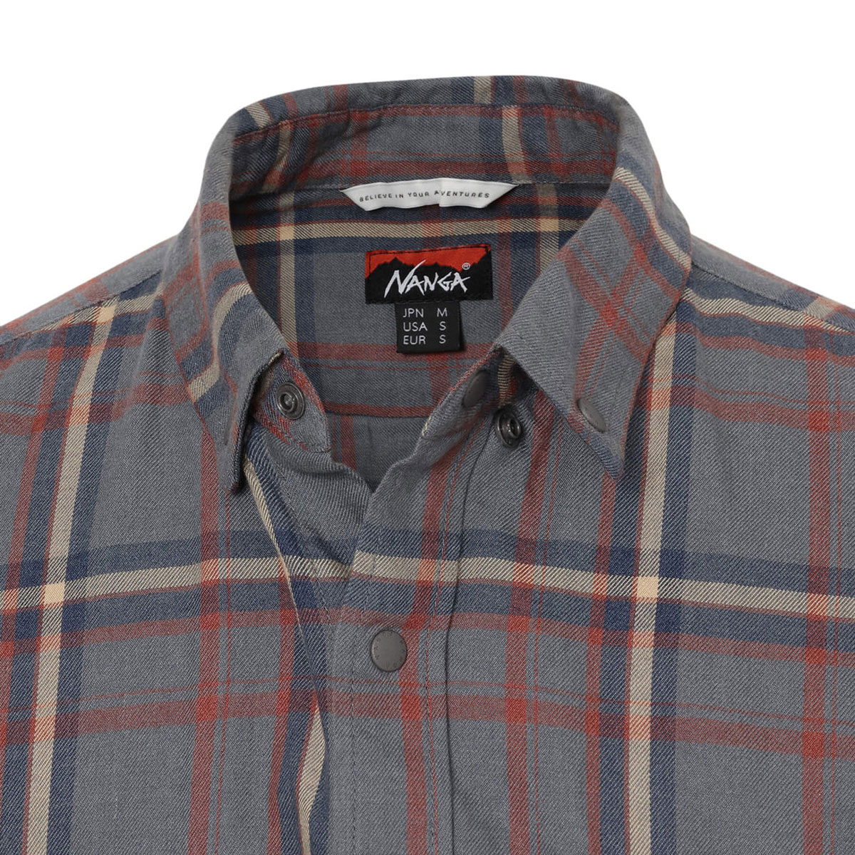 FADE PLAID CAMP SHIRT （フェードプレイドキャンプシャツ）NANGA