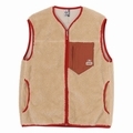 Bonding Fleece No Collar Vest