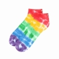 Badge Logo Tie-Dye Ankle Socks