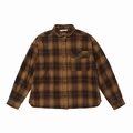 FADE PLAID CAMP SHIRT W