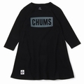 Kid’s CHUMS Logo L／S T-Dress