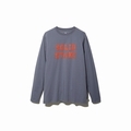 Solid Stake Felt Logo L/S T shirt