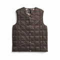 V-NECK BUTTON INNNER DOWN VEST