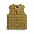 V-NECK BUTTON INNNER DOWN VEST