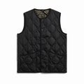 MILITARY CREWNECK BUTTON DOWN VEST