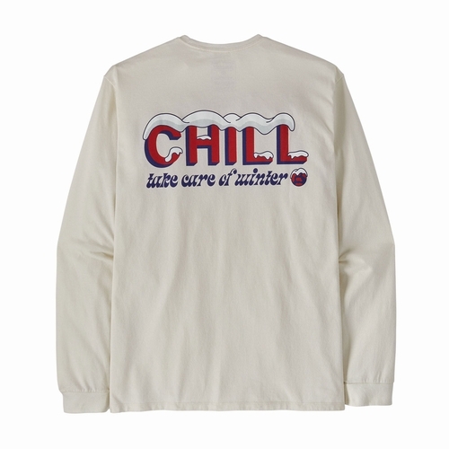 M’s L／S Chill Responsibili-Tee