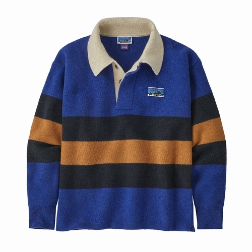 Recycled Wool-Blend Rugby Sweater （リサイクル・ウールブレンド 