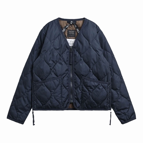 KIDS MILITARY ZIP V NECK DOWN JKT （ミリタリー Vネックジップ